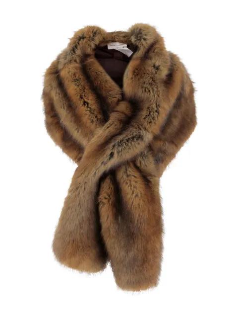 faux-fur stole by NICCOLO PASQUALETTI