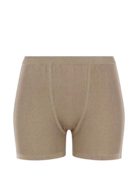 ribbed shorts by NICCOLO PASQUALETTI