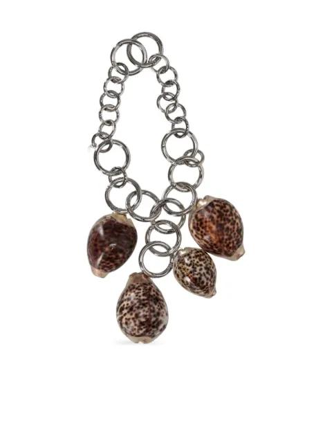 shell-charm chain bracelet by NICCOLO PASQUALETTI