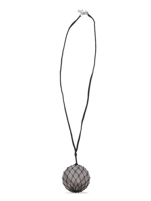sphere net necklace by NICCOLO PASQUALETTI