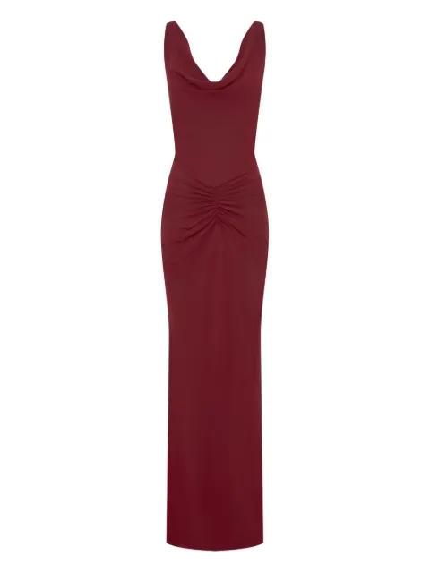 Calia V-neck draped maxi dress by NICHOLAS