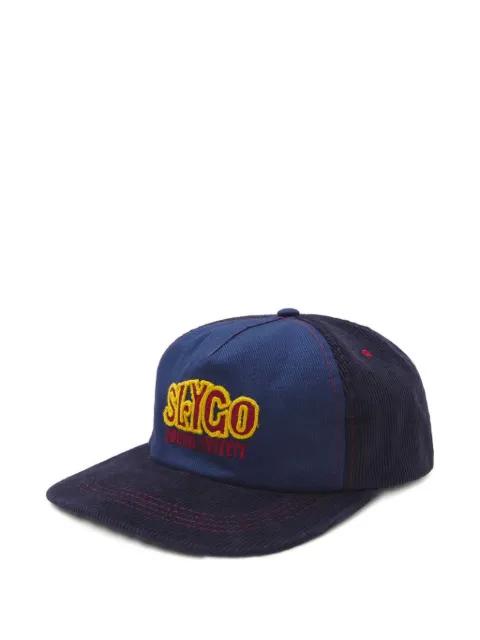 Slygo embroidered corduroy cap by NICHOLAS DALEY