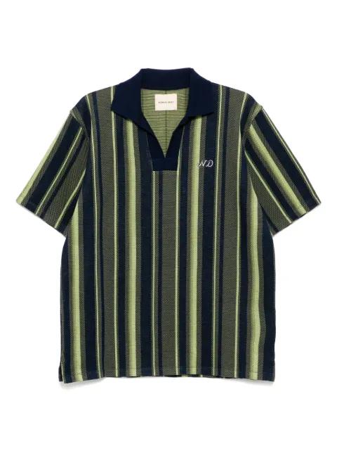 rugby striped polo shirt by NICHOLAS DALEY
