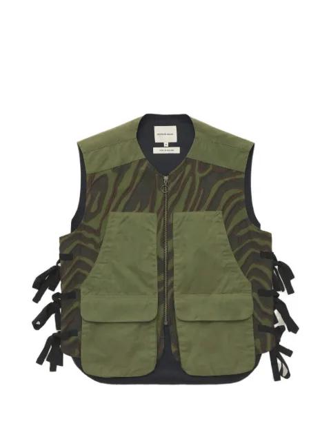 zip wavy jacket by NICHOLAS DALEY