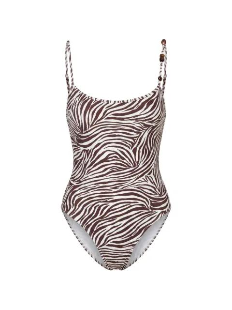 Dione one piece suit - graphic zebra by NICHOLAS