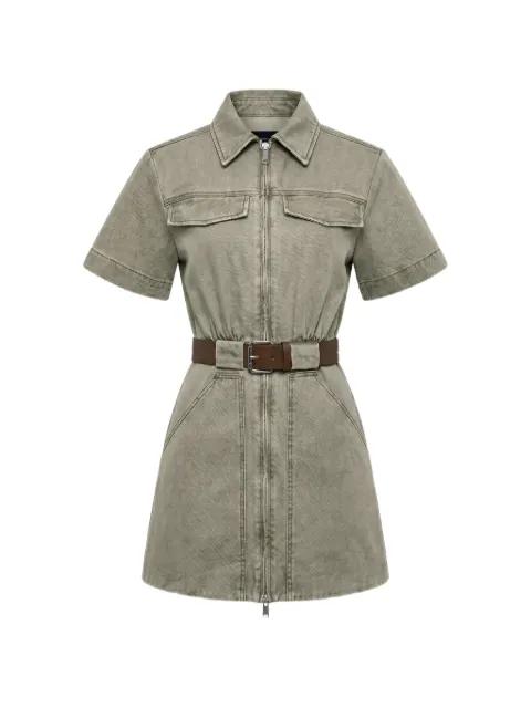 Embla belted utility mini dress by NICHOLAS