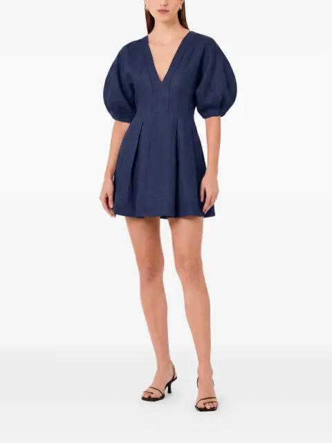 Josefa puff-sleeve mini dress by NICHOLAS