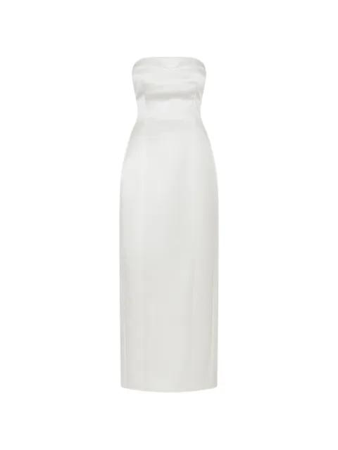 Kasia strapless midi dress by NICHOLAS
