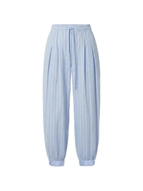 Liselle striped balloon trousers by NICHOLAS