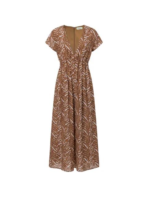 Marley dress abstract animal by NICHOLAS