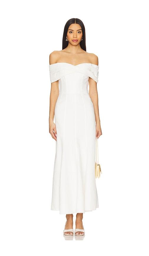 NICHOLAS Ariana Dress in White by NICHOLAS