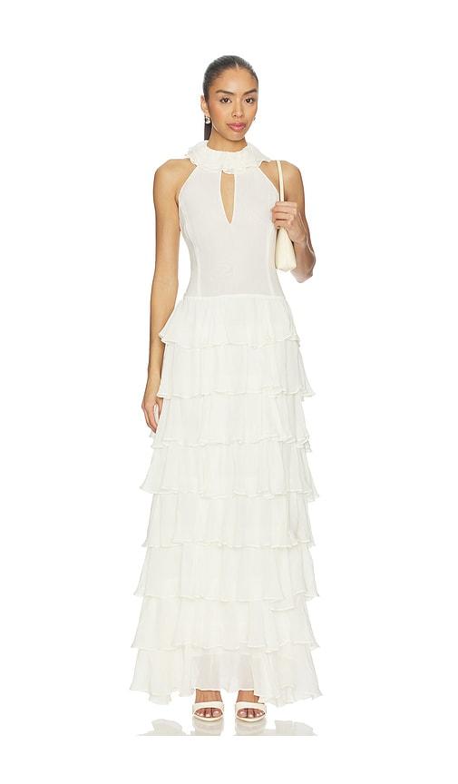 NICHOLAS Yasira Dress in Ivory by NICHOLAS