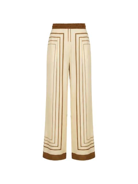 Sandra printed palazzo pants by NICHOLAS