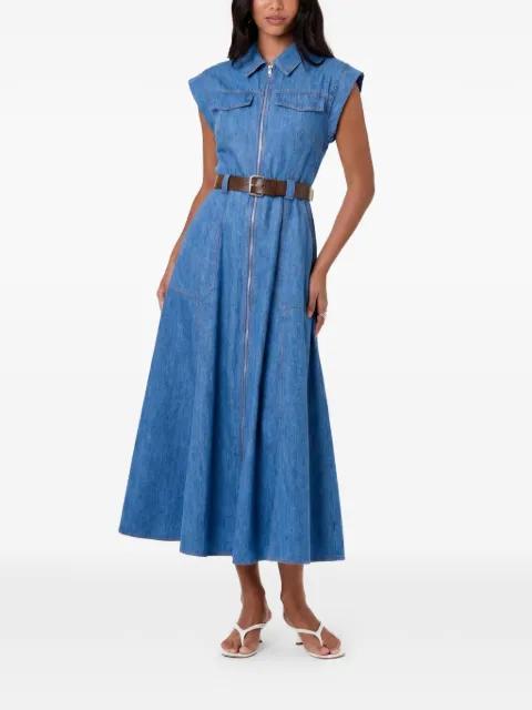 Trisha belted midi dress by NICHOLAS