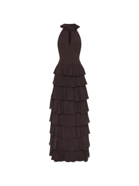 Yasira ruffled tiered maxi dress by NICHOLAS