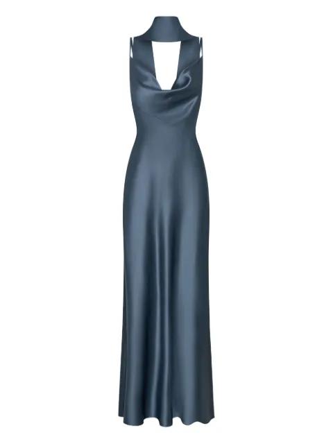 cowl-neck maxi dress by NICHOLAS