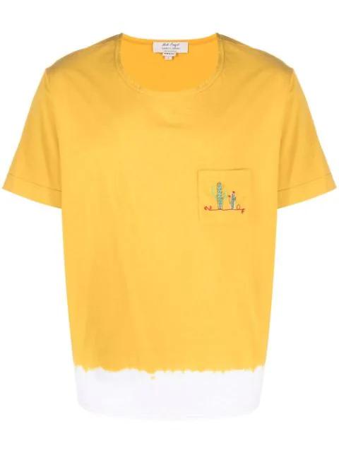 embroidered-design T-shirt by NICK FOUQUET