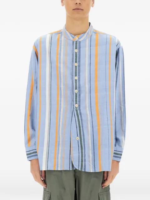 x Madras striped shirt by NIGEL CABOURN
