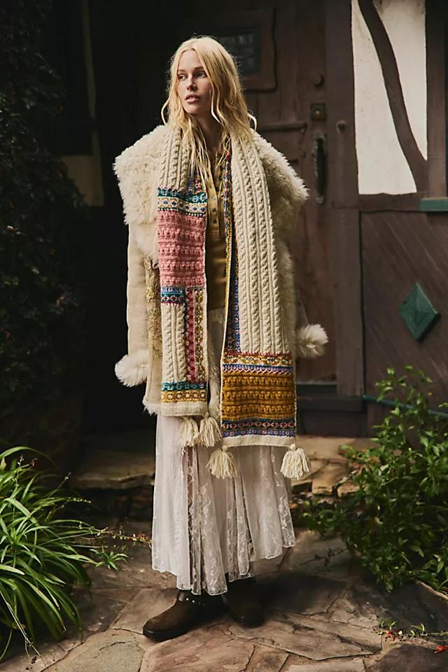 Nigel Preston Hand-Painted Shearling Jacket by NIGEL PRESTON | FREE PEOPLE
