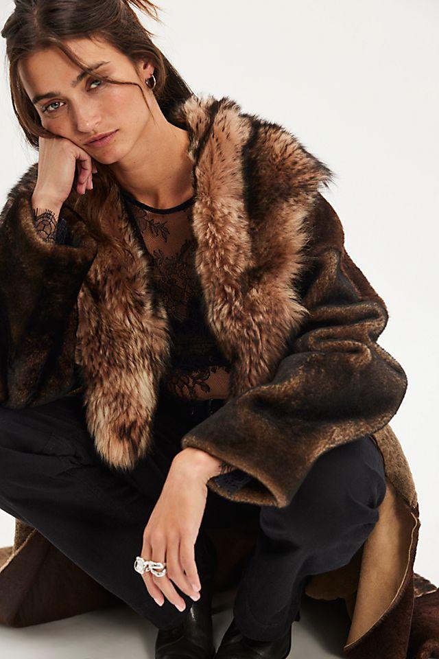 Nigel Preston Patched Suede Coat by NIGEL PRESTON | FREE PEOPLE