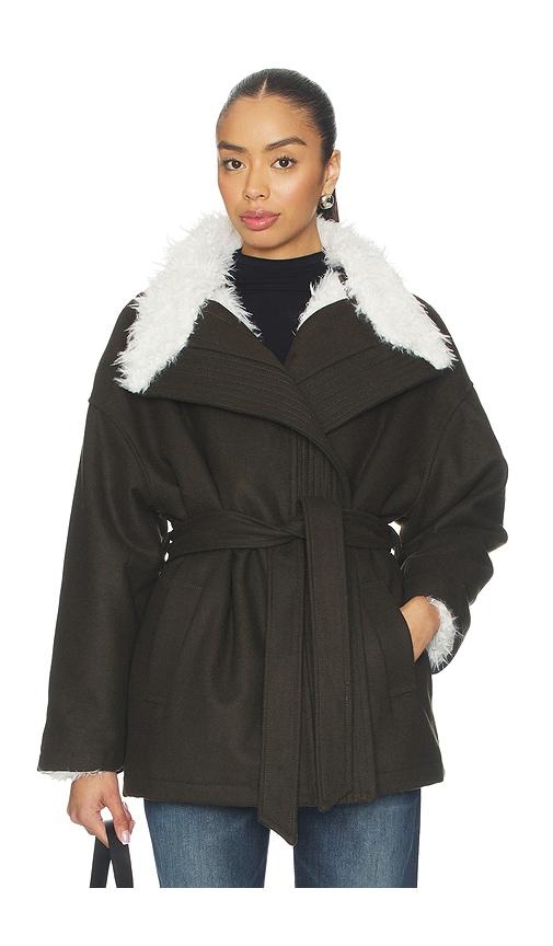NIIHAI Rosie Coat in Green by NIIHAI
