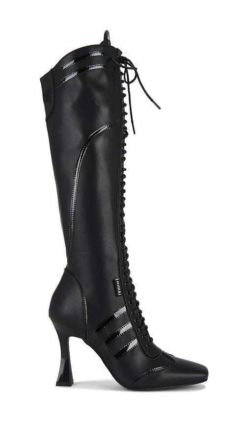 NIIHAI The Boxer Boot in Black by NIIHAI