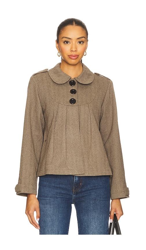 NIIHAI The Tilly Jacket in Taupe by NIIHAI