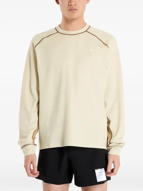 ACG "Chinati" contrast-trim long-sleeves T-shirt by NIKE