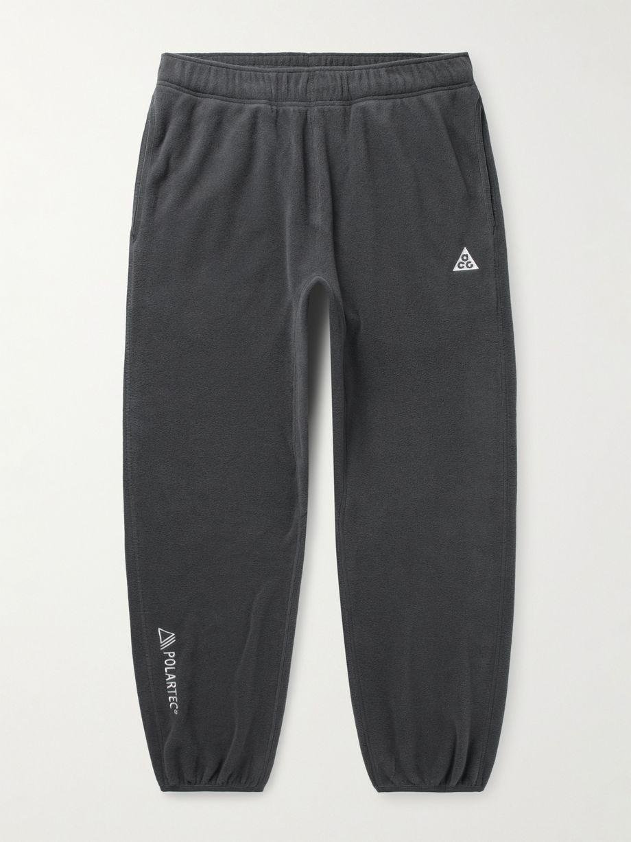 ACG Wolf Tree Tapered Logo-Embroidered Polartec® Fleece Sweatpants by NIKE