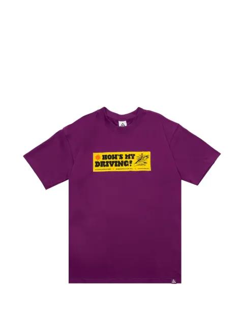 ACG print-detail T-shirt by NIKE