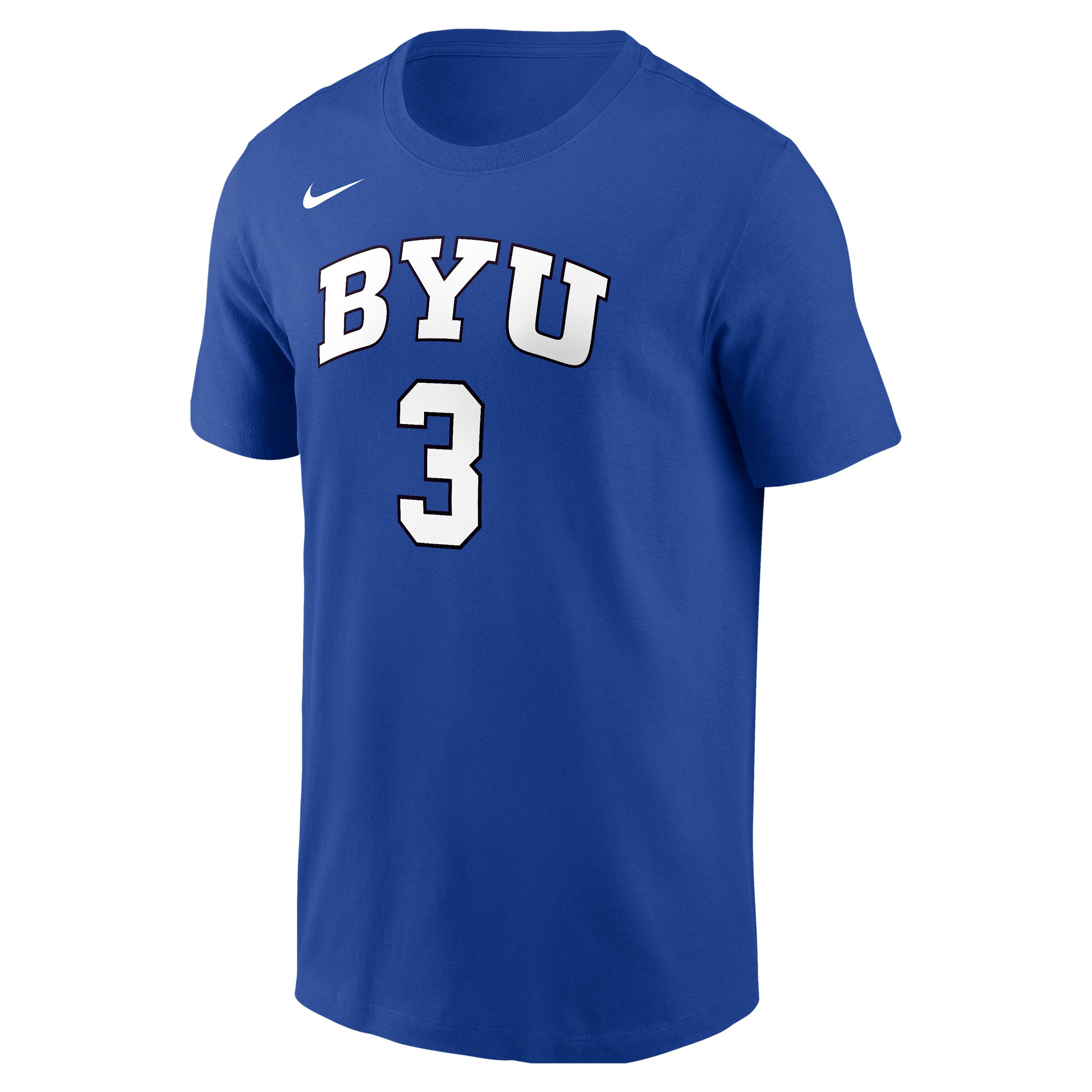 AJ Dybantsa BYU Cougars Nike Men's NCAA T-Shirt by NIKE
