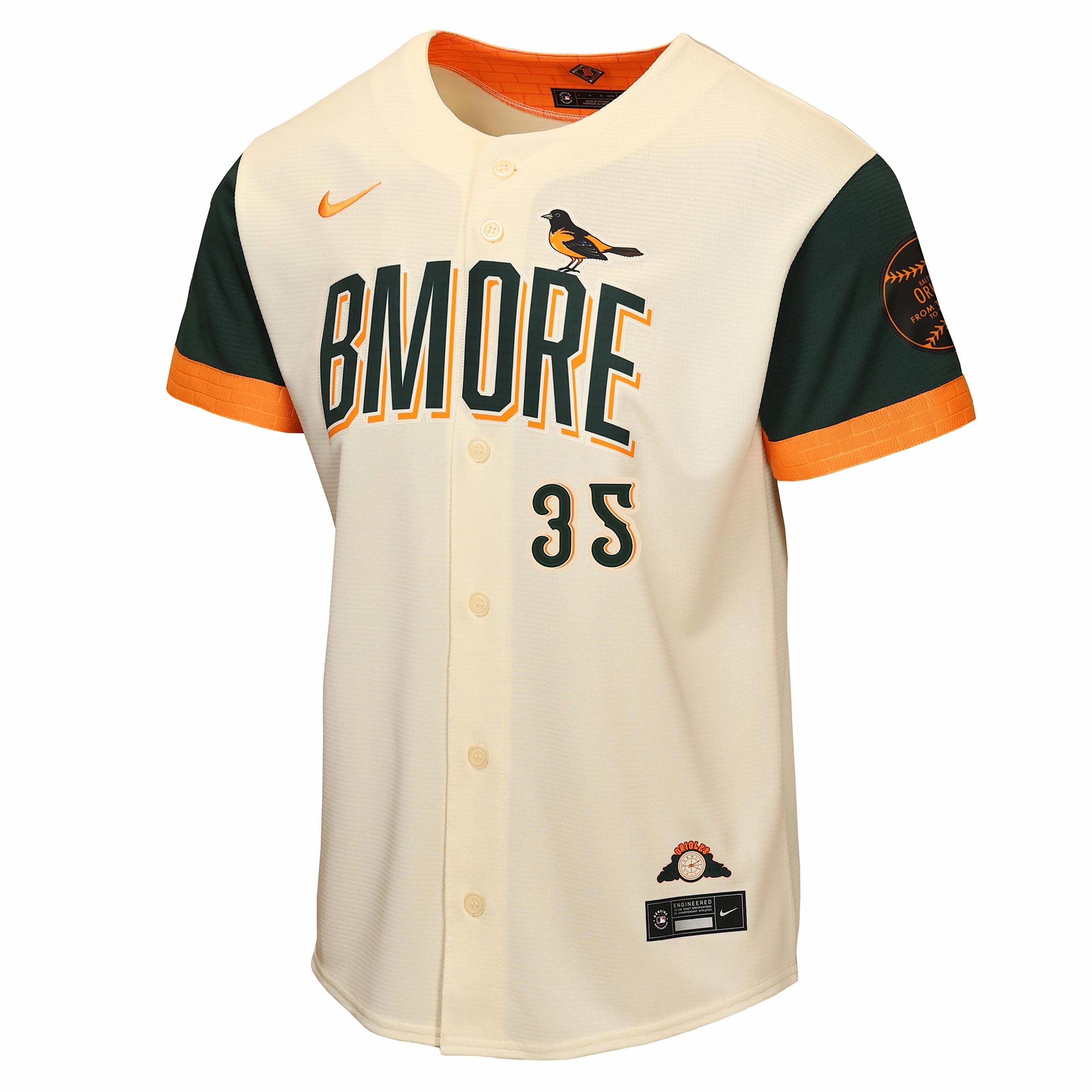 Adley Rutschman Baltimore Orioles City Connect Big Kid's Nike MLB Stadium Jersey by NIKE