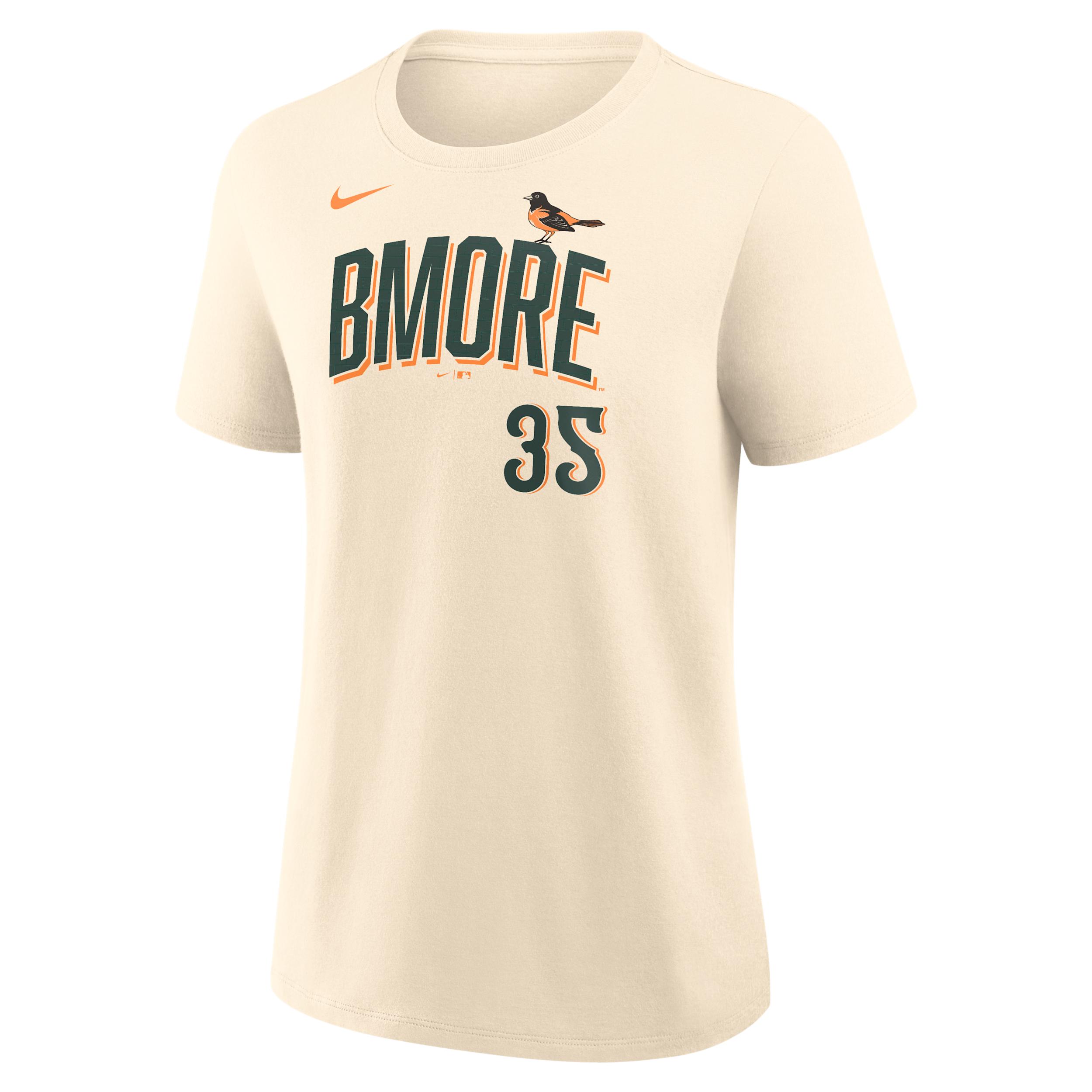 Adley Rutschman Baltimore Orioles City Connect Nike Women's MLB T-Shirt by NIKE