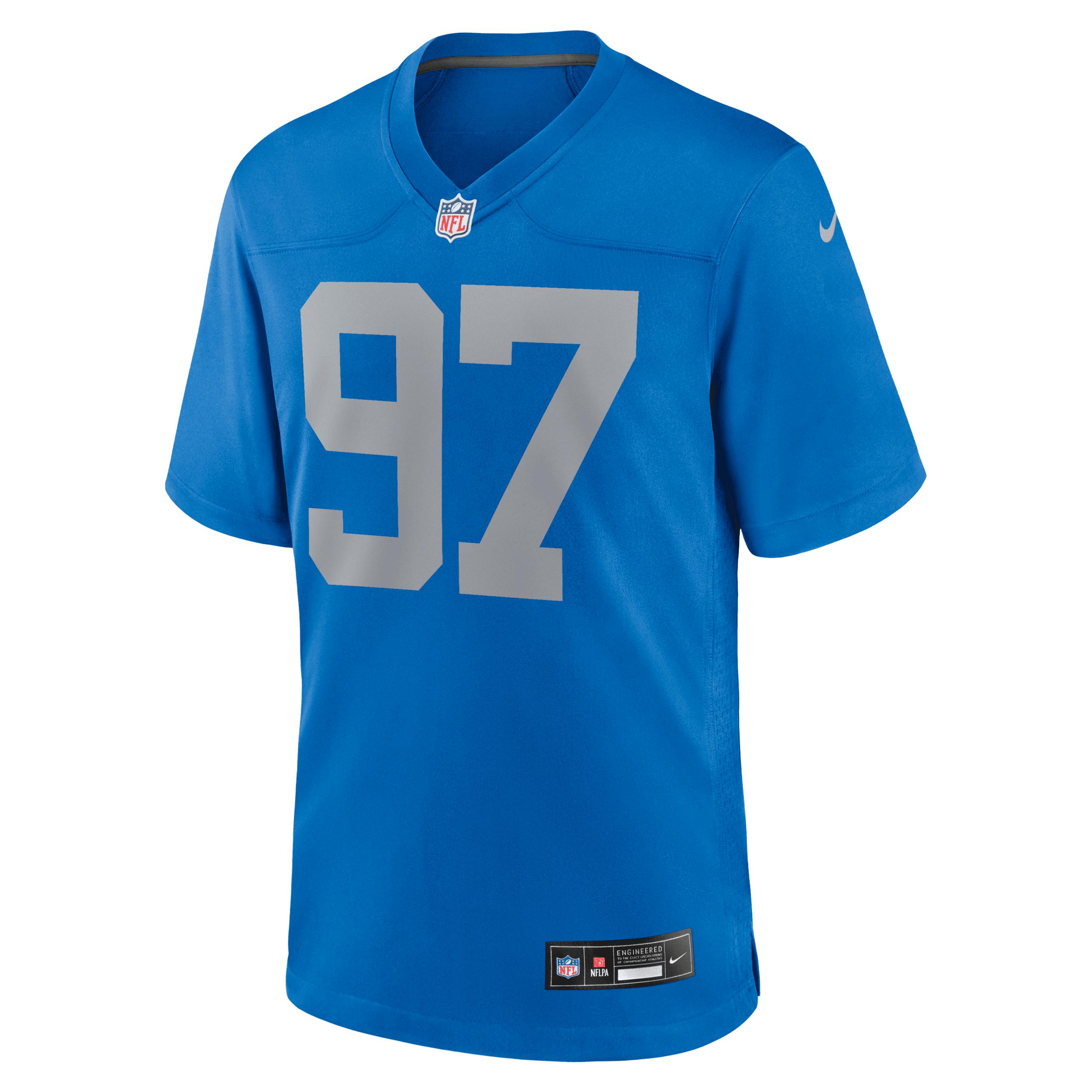 Aidan Hutchinson Detroit Lions Nike Men's NFL Game Football Jersey by NIKE