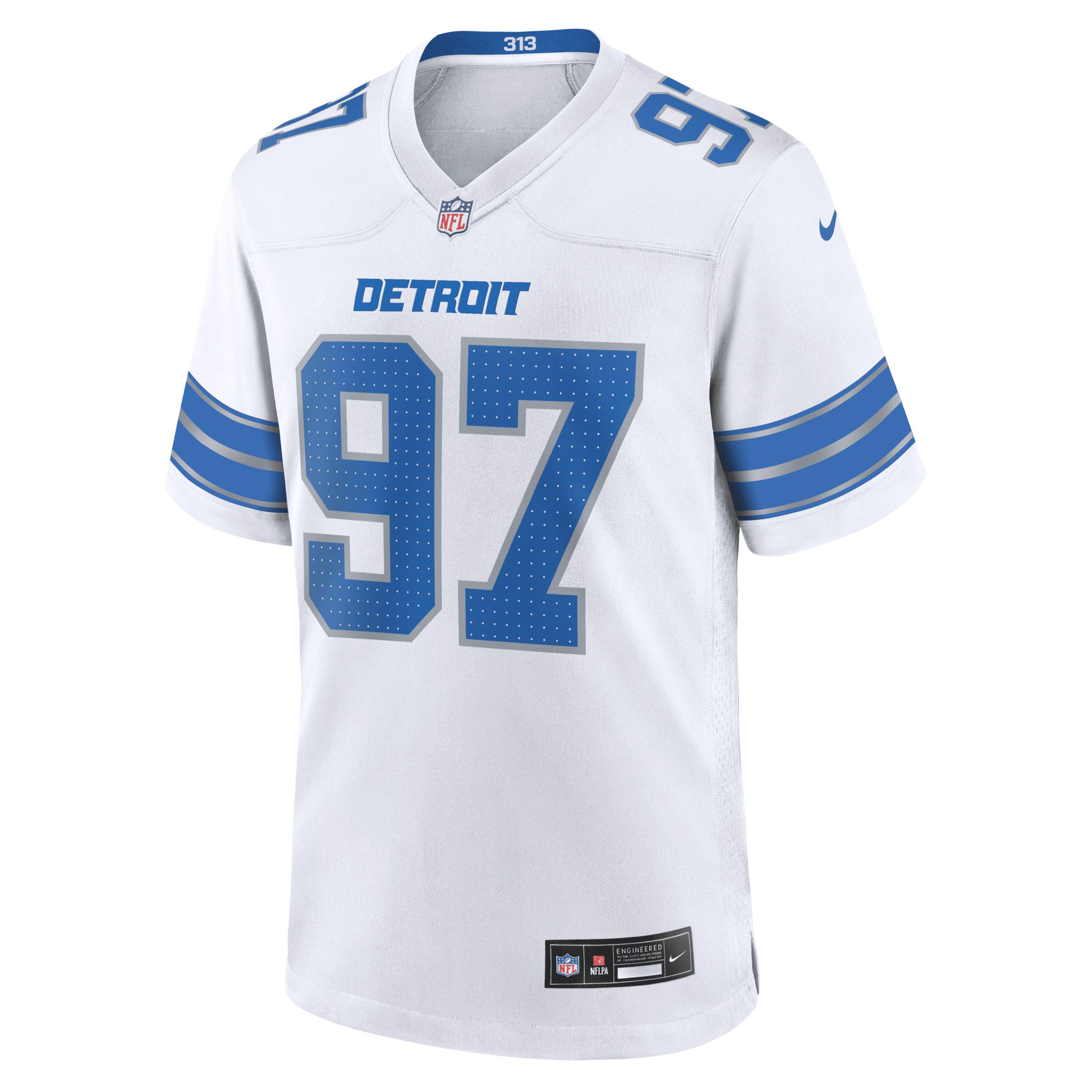 Aidan Hutchinson Detroit Lions Nike Men's NFL Game Football Jersey by NIKE