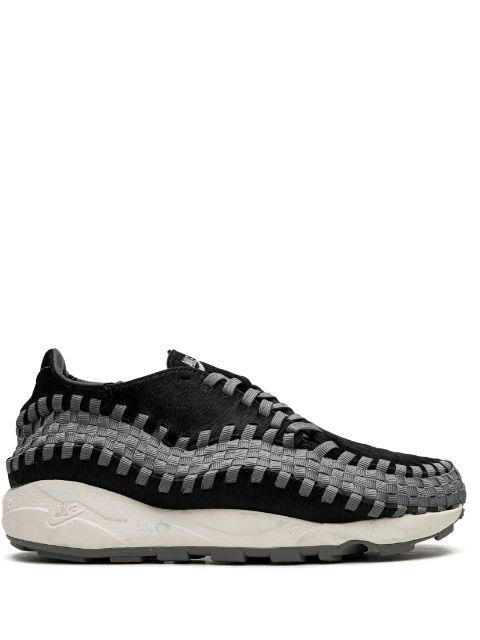 Air Footscape Woven "Black Smoke/Grey" sneakers by NIKE