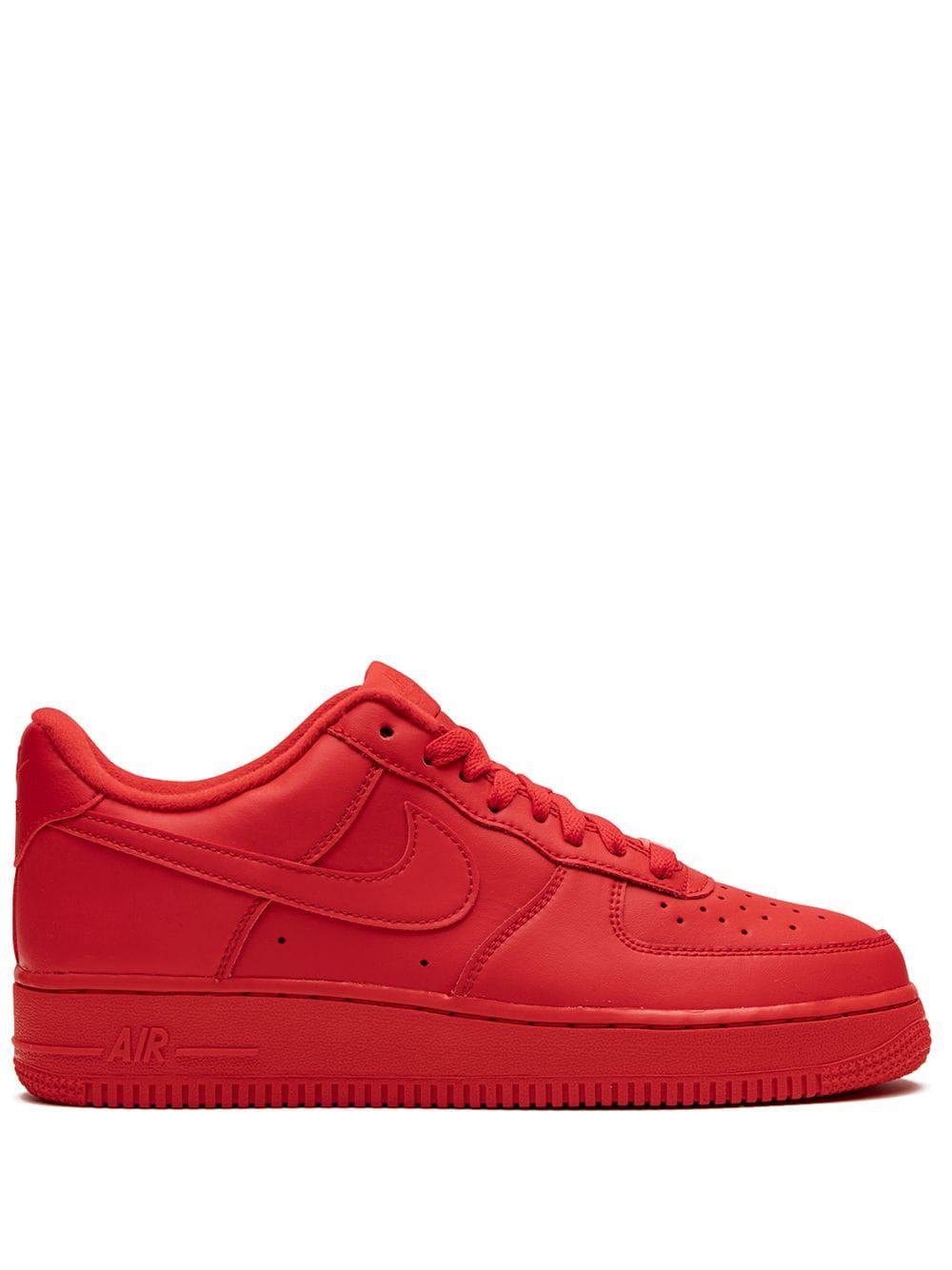 Air Force 1 '07 LV8 1 "Triple Red" sneakers by NIKE