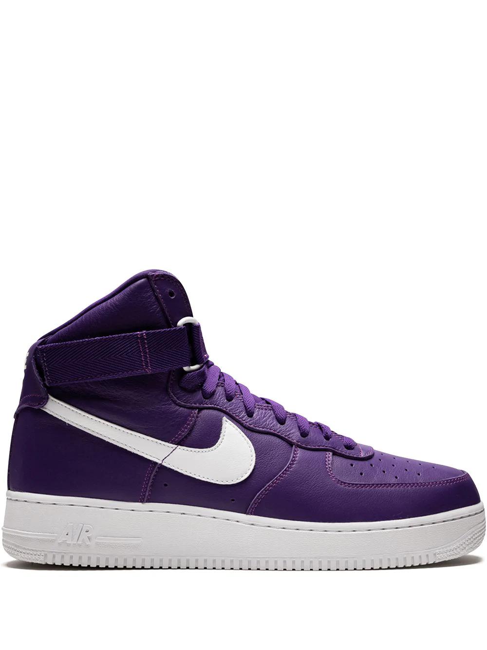 Air Force 1 High Retro QS "Purple/White" sneakers by NIKE