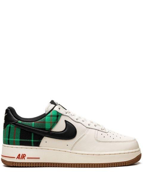 Air Force 1 Low '07 LX "Plaid Pale Ivory Stadium Green" sneakers by NIKE