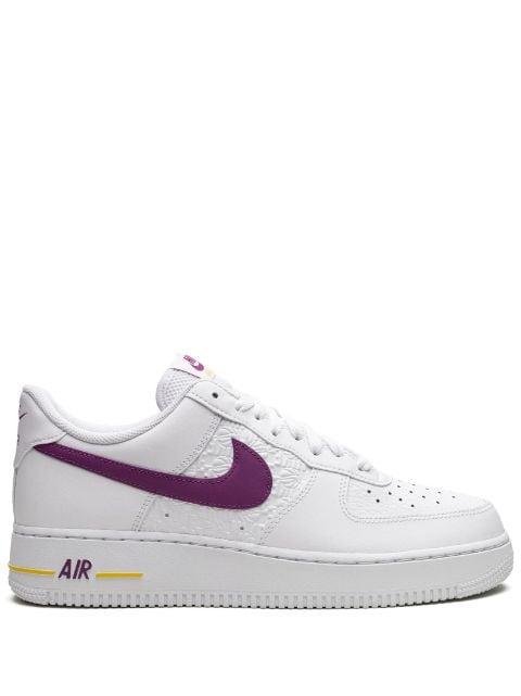 Air Force 1 Low EMB "Bold Berry Lakers" sneakers by NIKE
