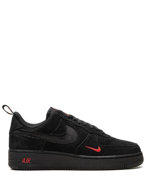 Air Force 1 Low "Multi Swoosh Black/Crimson" sneakers by NIKE