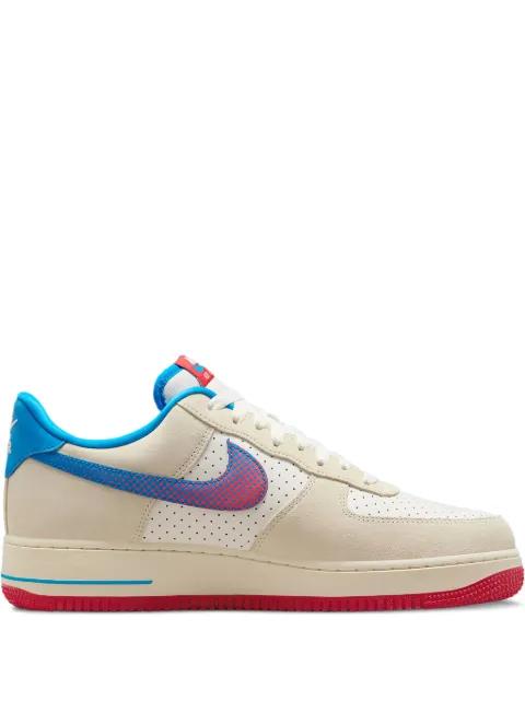 Air Force 1 Low "Nike Inc Pop Art - Coconut Milk/Sail/Photo Blue/University Red" sneakers by NIKE
