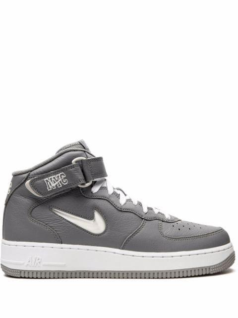 Air Force 1 Mid QS "Jewel NYC Cool Grey" sneakers by NIKE
