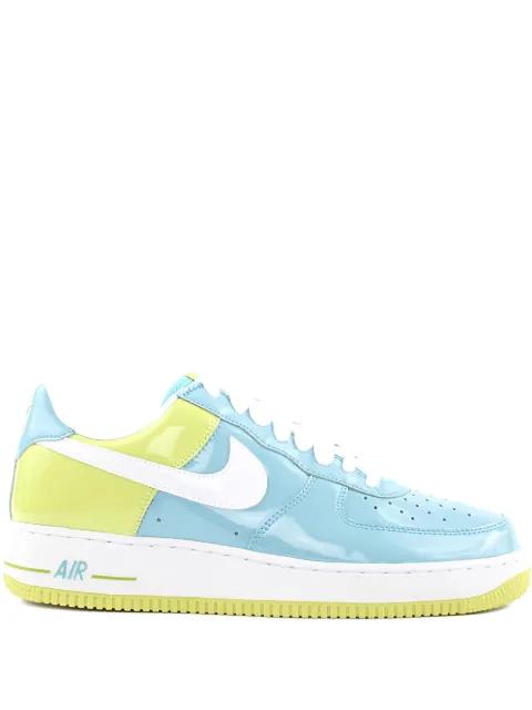 Air Force 1 Premium "White/Atomic Green" sneakers by NIKE