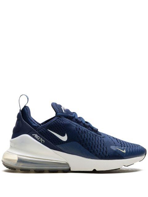 Air Max 270 "Midnight Navy Black Jade Horizon White" sneakers by NIKE