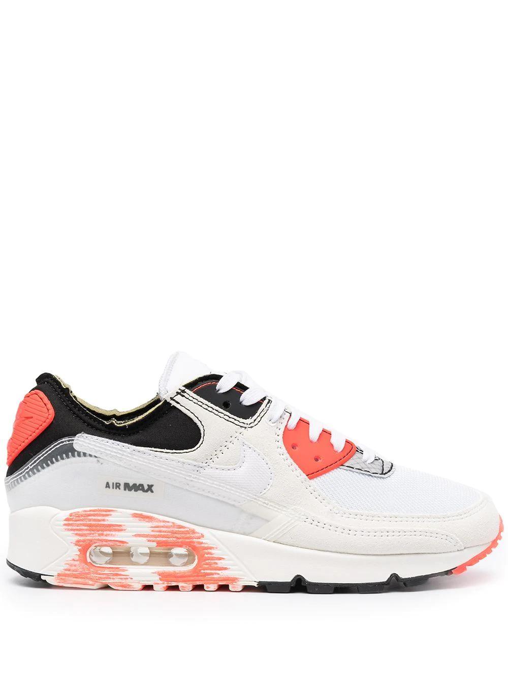 Air Max 90 "Archetype - Bright Crimson" sneakers by NIKE
