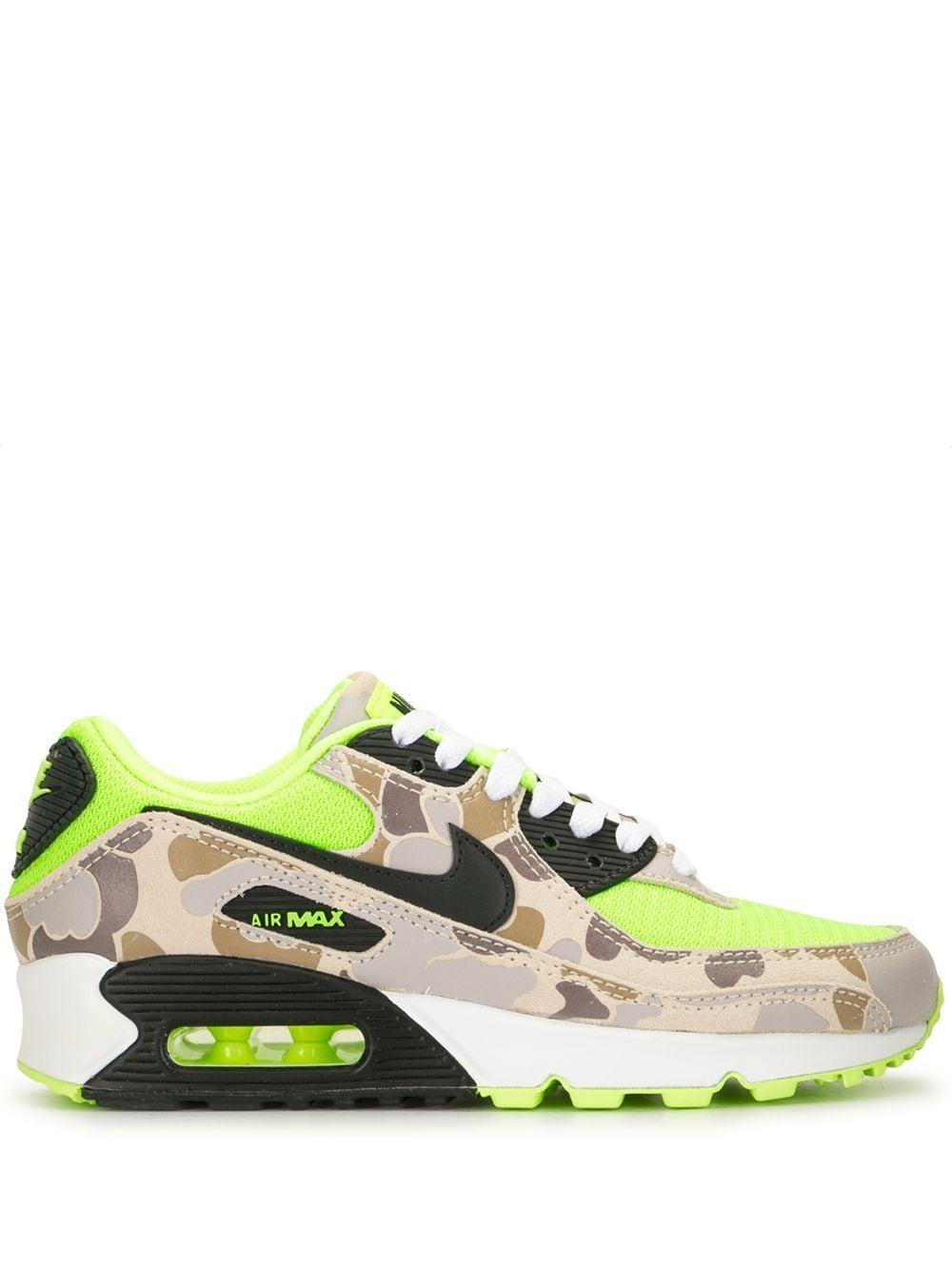 Air Max 90 "Volt Duck Camo" sneakers by NIKE