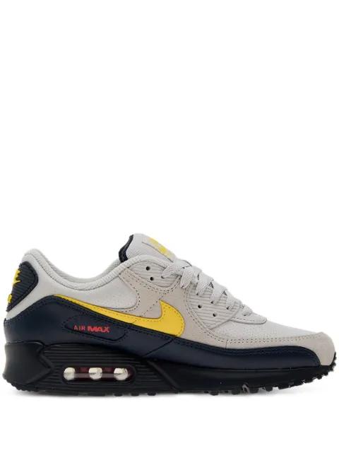 Air Max 90 logo-patch sneakers by NIKE