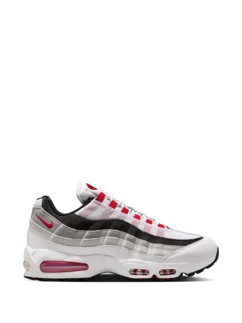 Air Max 95 Big Bubble Comet Red lace-up sneakers by NIKE