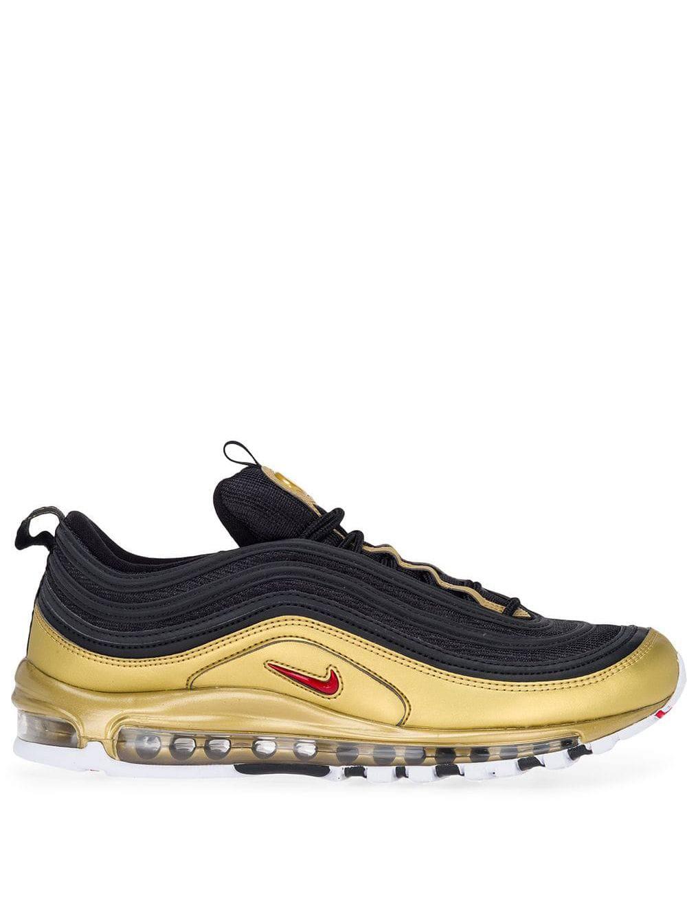 Air Max 97 "Black/Metalic Gold" sneakers by NIKE